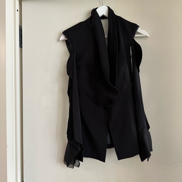 Elisabetta Franchi Giacca Jacket in Black - Picture 1 of 7